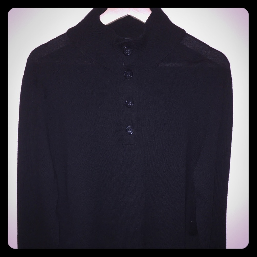 Collared Merino Wool Sweater